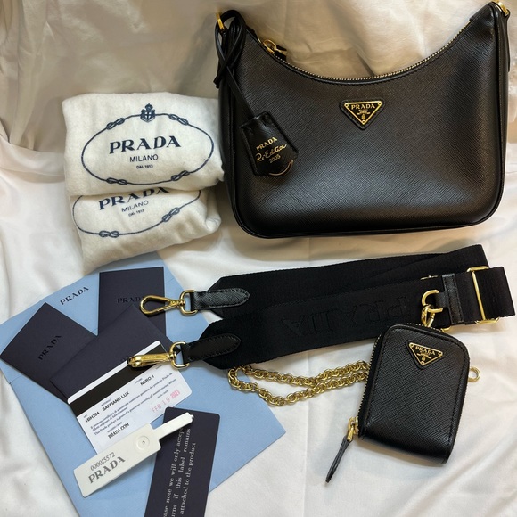Prada Handbags - Prada Re-edition 2005 Lux Saffiano Bag